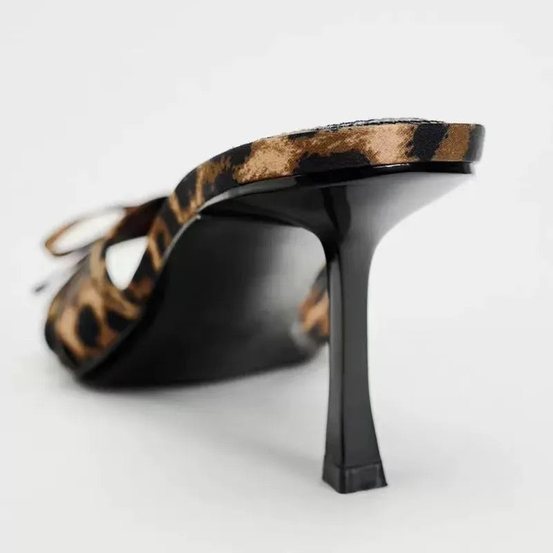 Cara - Leopard Print High Heels