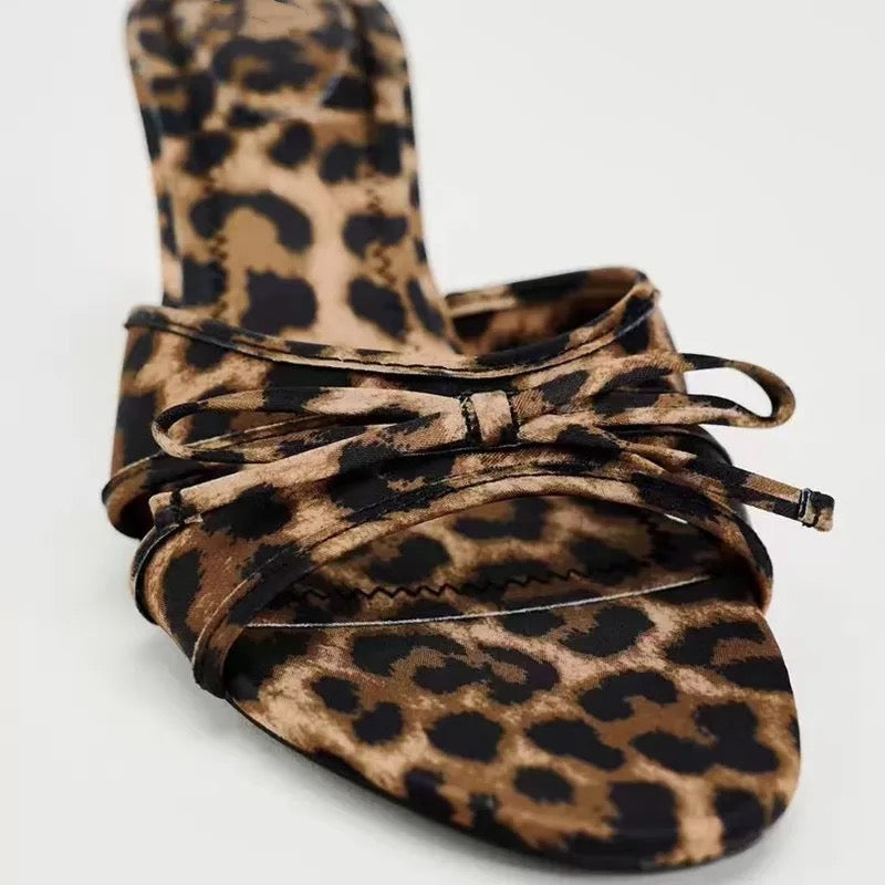 Cara - Leopard Print High Heels