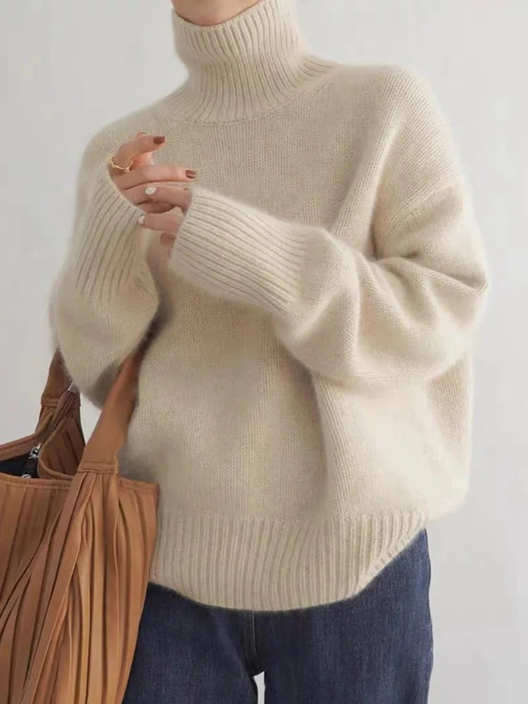 Edinburgh™ | Comfortable, Soft Knitted Turtleneck Jumper