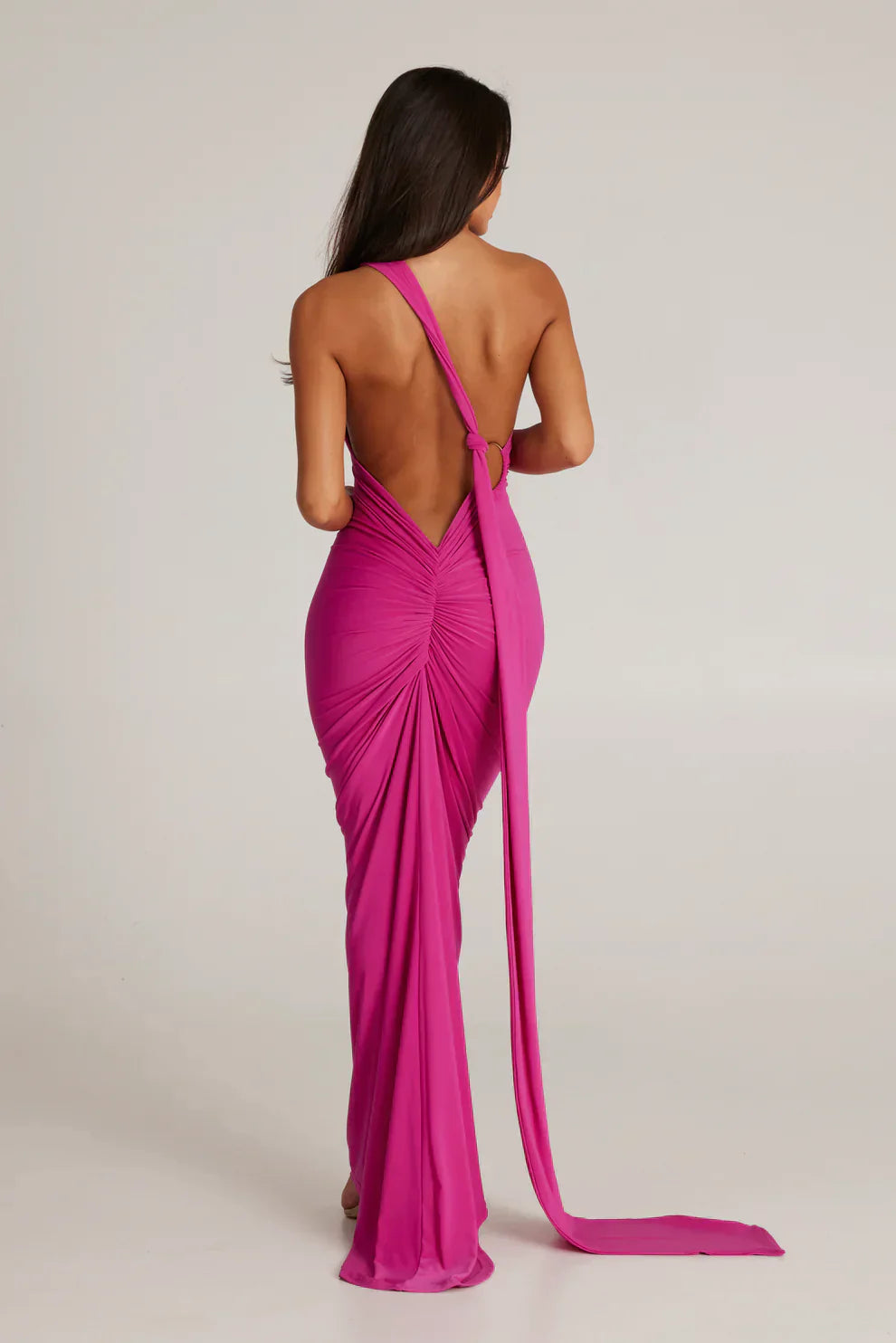 Felina - One Shoulder Cut-Out Maxi Dress