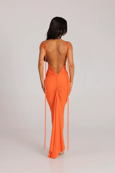 Astrid - Backless Maxi Dress