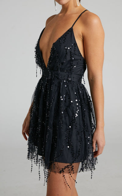 Emory - Sequins Party Dress