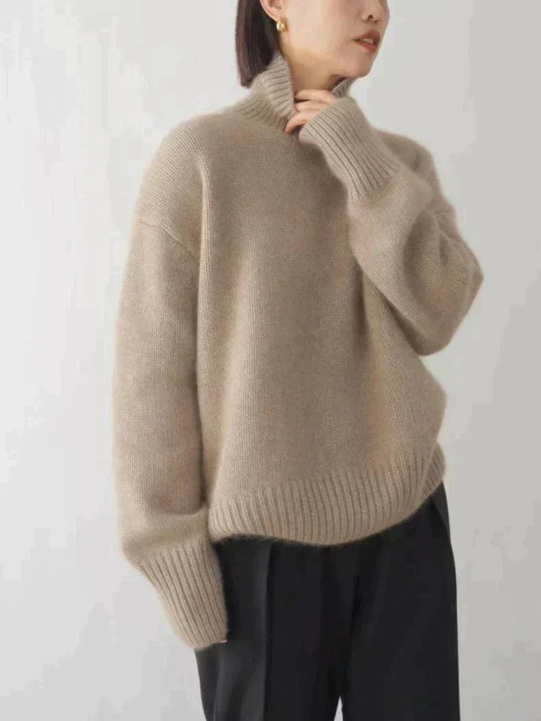 Edinburgh™ | Pull à col roulé en tricot doux et confortable