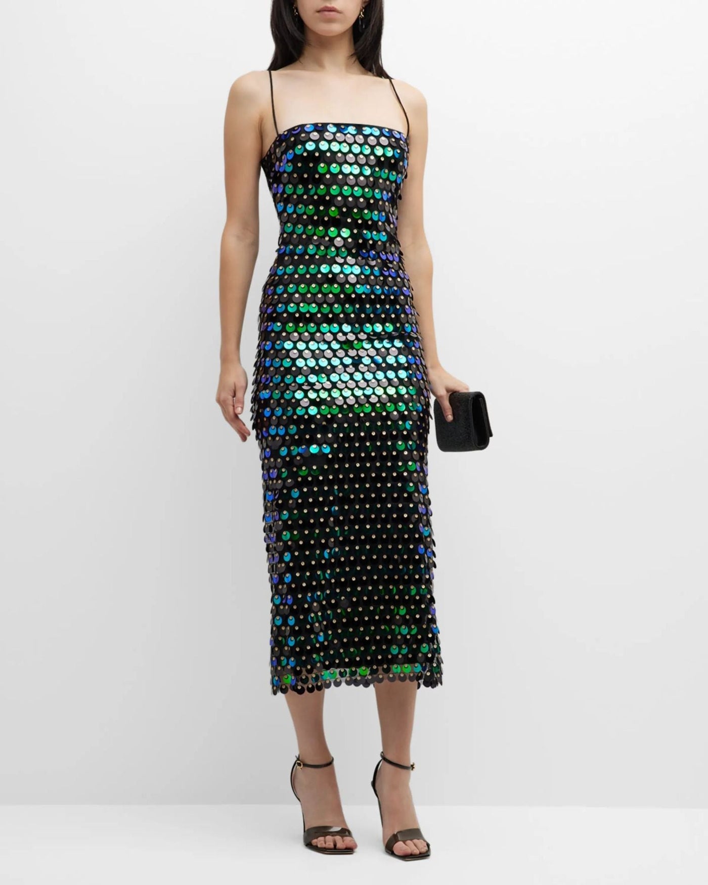 Jocelyn - Sizzling Sequins Midi Dress