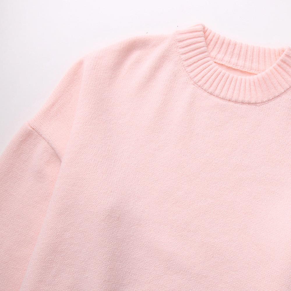 Melva - Oversized Soft Pink Sweater