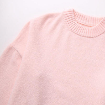 Melva - Oversized Soft Pink Sweater