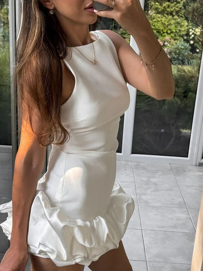 Gracelyn - Elegant Sleeveless Mini Dress