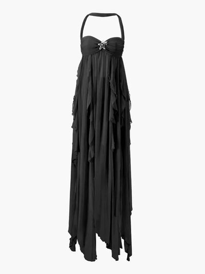 Dorine - Ruffle Maxi Dress