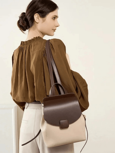 Abigail | Timeless Leather Backpack with Modern Appeal