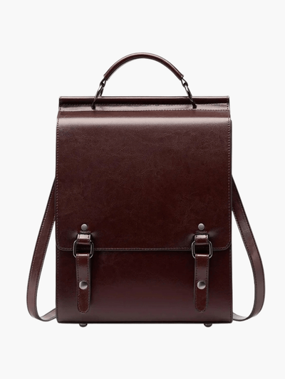 Audrey | Elegant Leather Backpack with Vintage Appeal