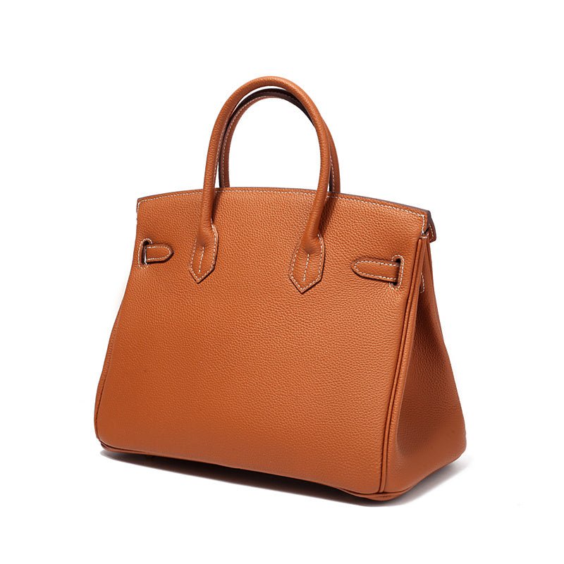 Isabella | Classic Leather Tote Bag