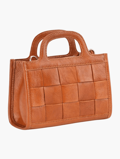 Eve | Classic Woven Leather Handbag