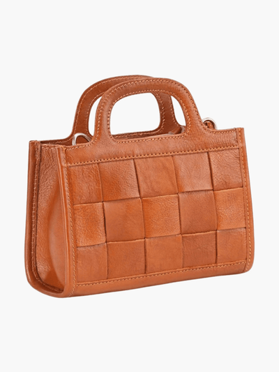 Eve | Classic Woven Leather Handbag