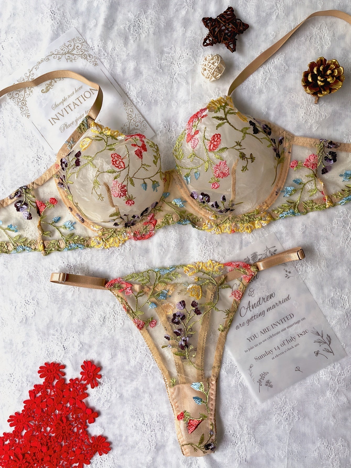 Florence™ | Embroidered Romance Set