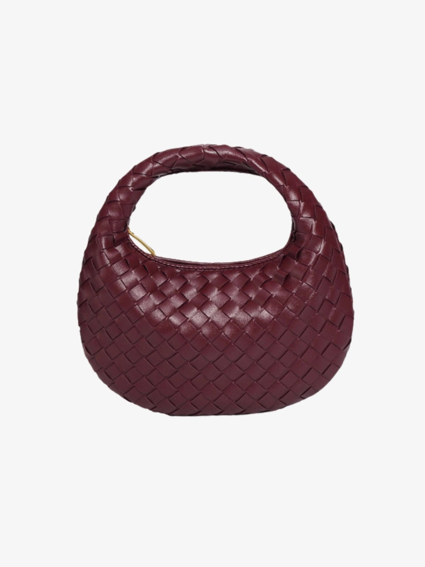 Gina | Mini Woven Leather Chain Bag