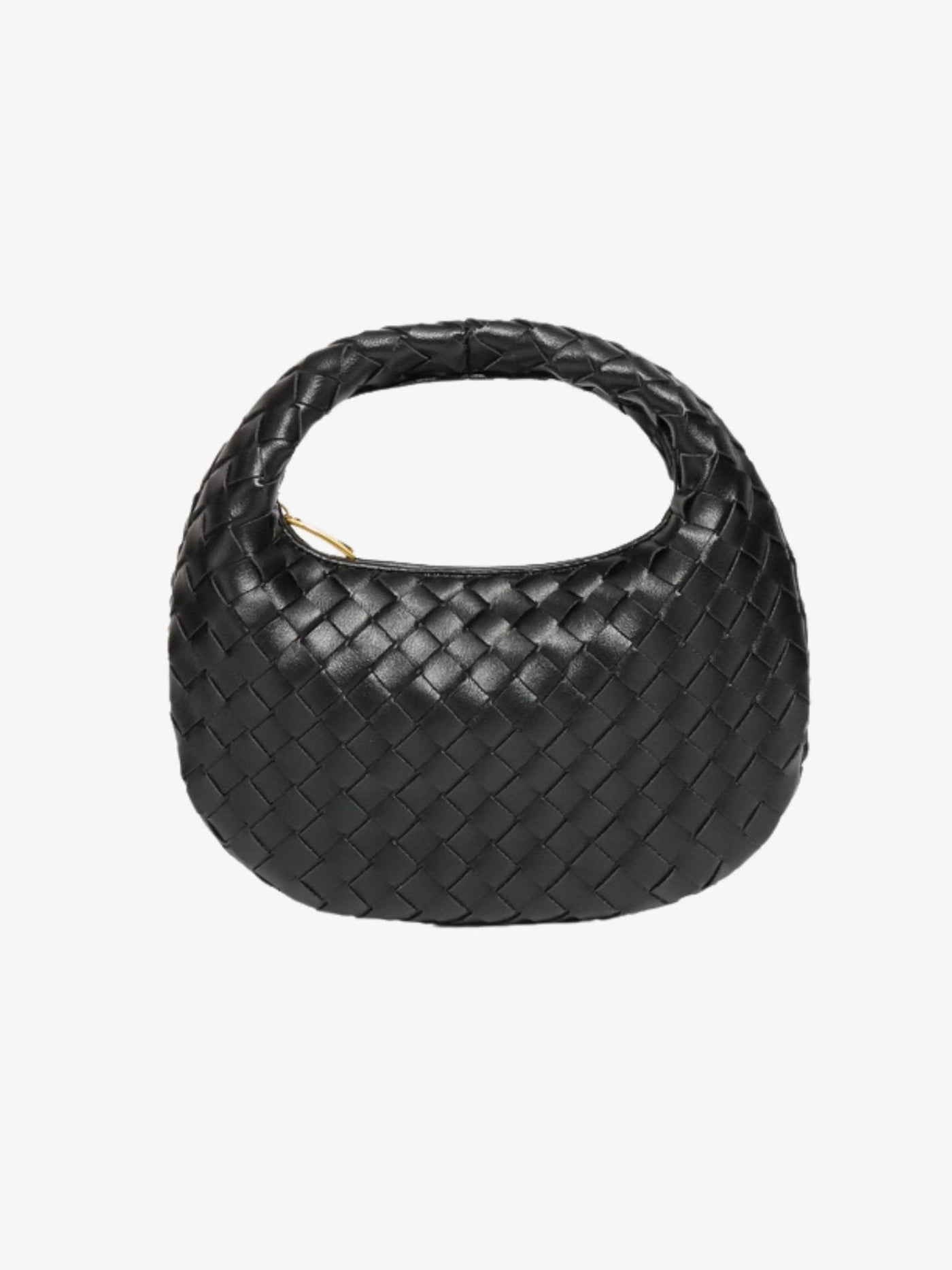 Gina | Mini Woven Leather Chain Bag