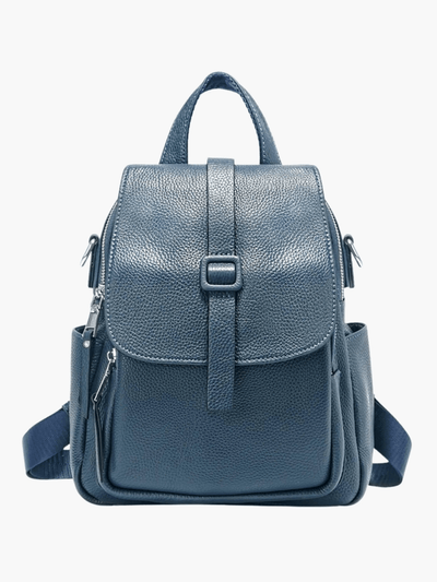 Nova | Compact Leather Backpack with Structured Design