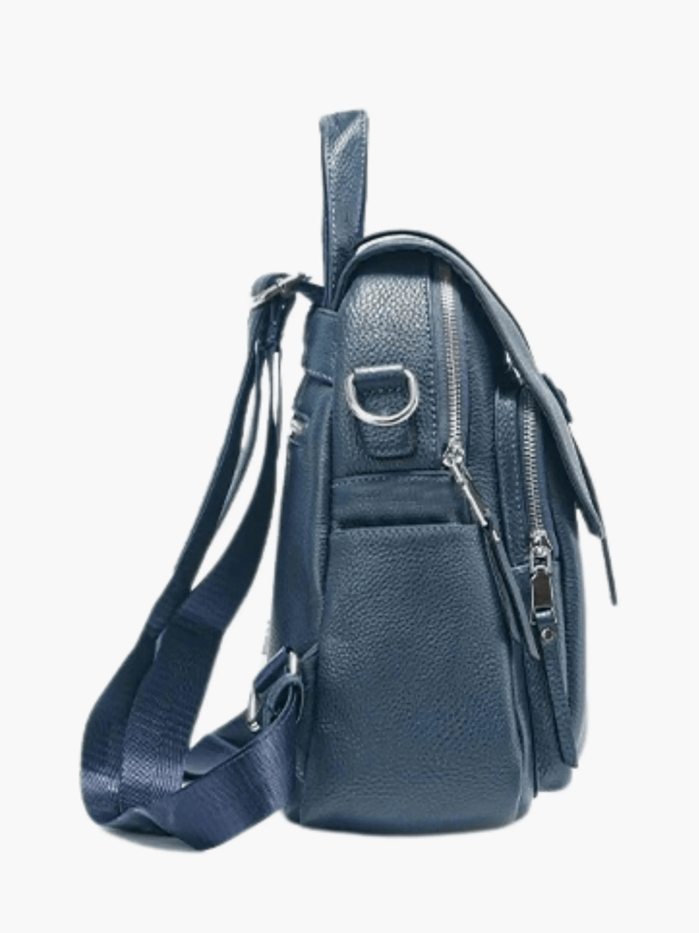 Nova | Compact Leather Backpack with Structured Design