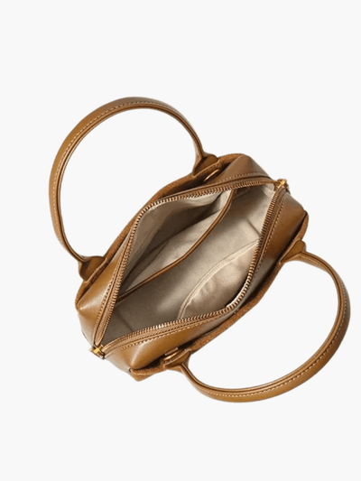 Olivia | Suede and Leather Handbag