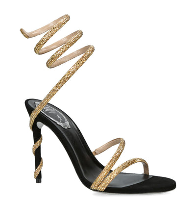 Marzia - Black Serpent Heels