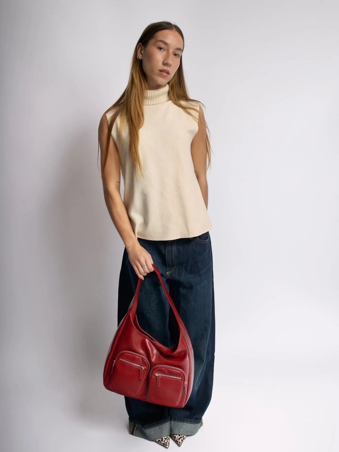 Zoe | Urban Leather Shoulder Bag